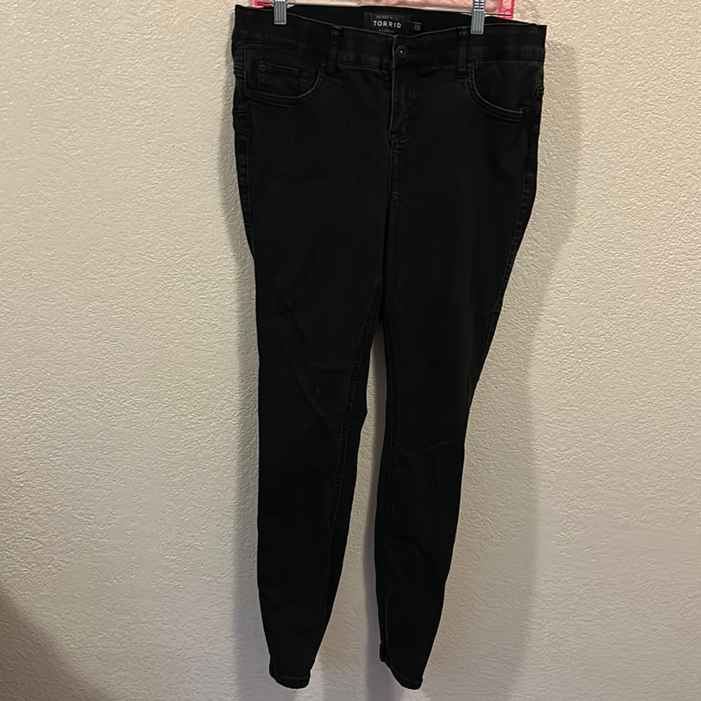 Torrid size 14R Black Jeans